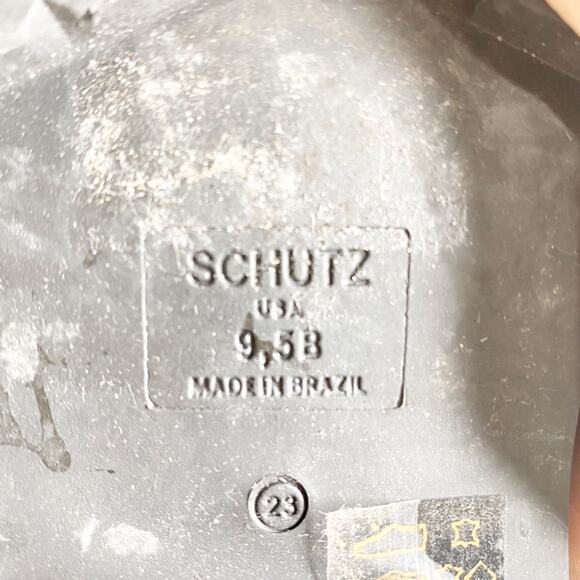 schutz black buckle ugly core bulky boots size 9.5 - Picture 8 of 10